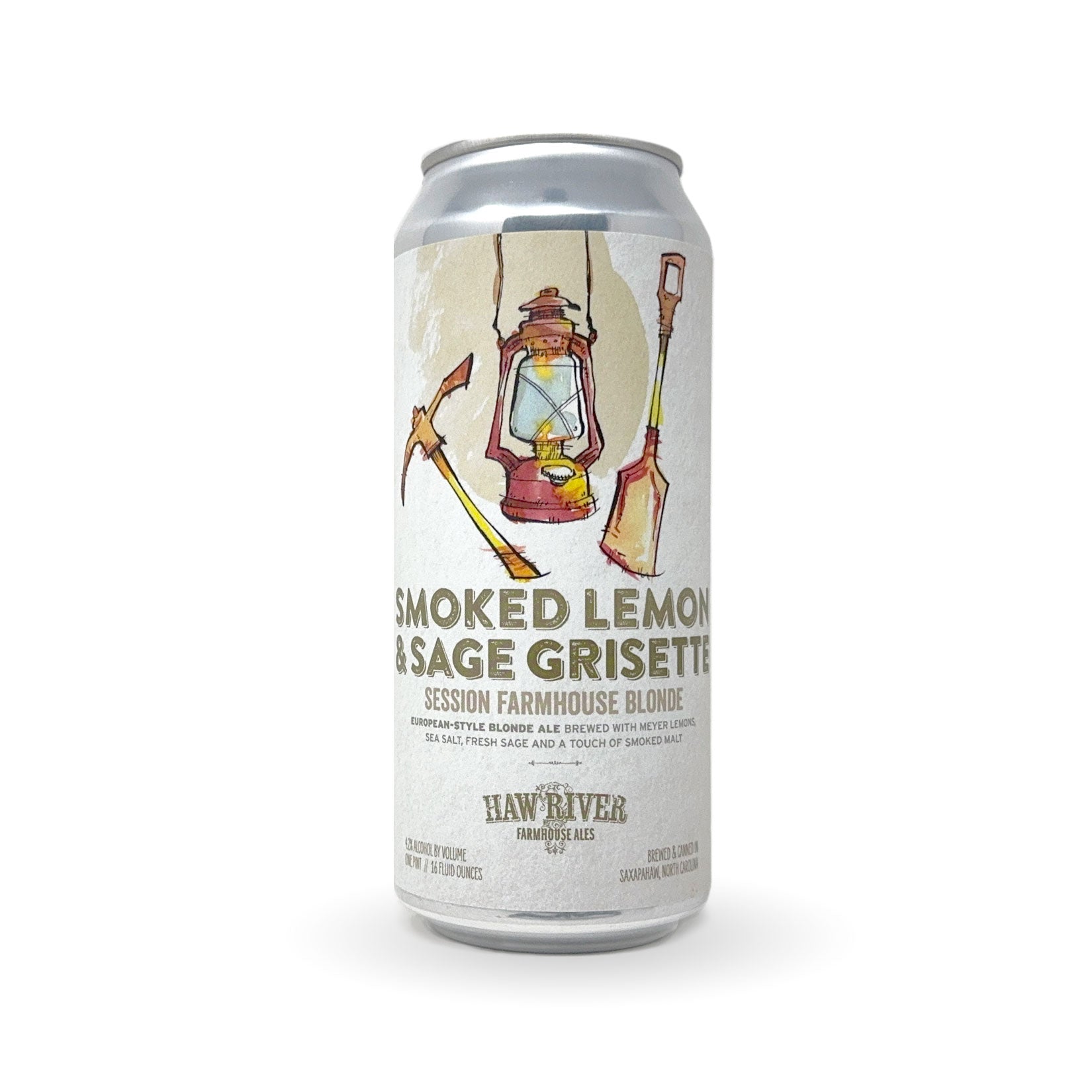 Haw River Farmhouse Ales Haw River Farmhouse Ales // Smoked Lemon & Grisette