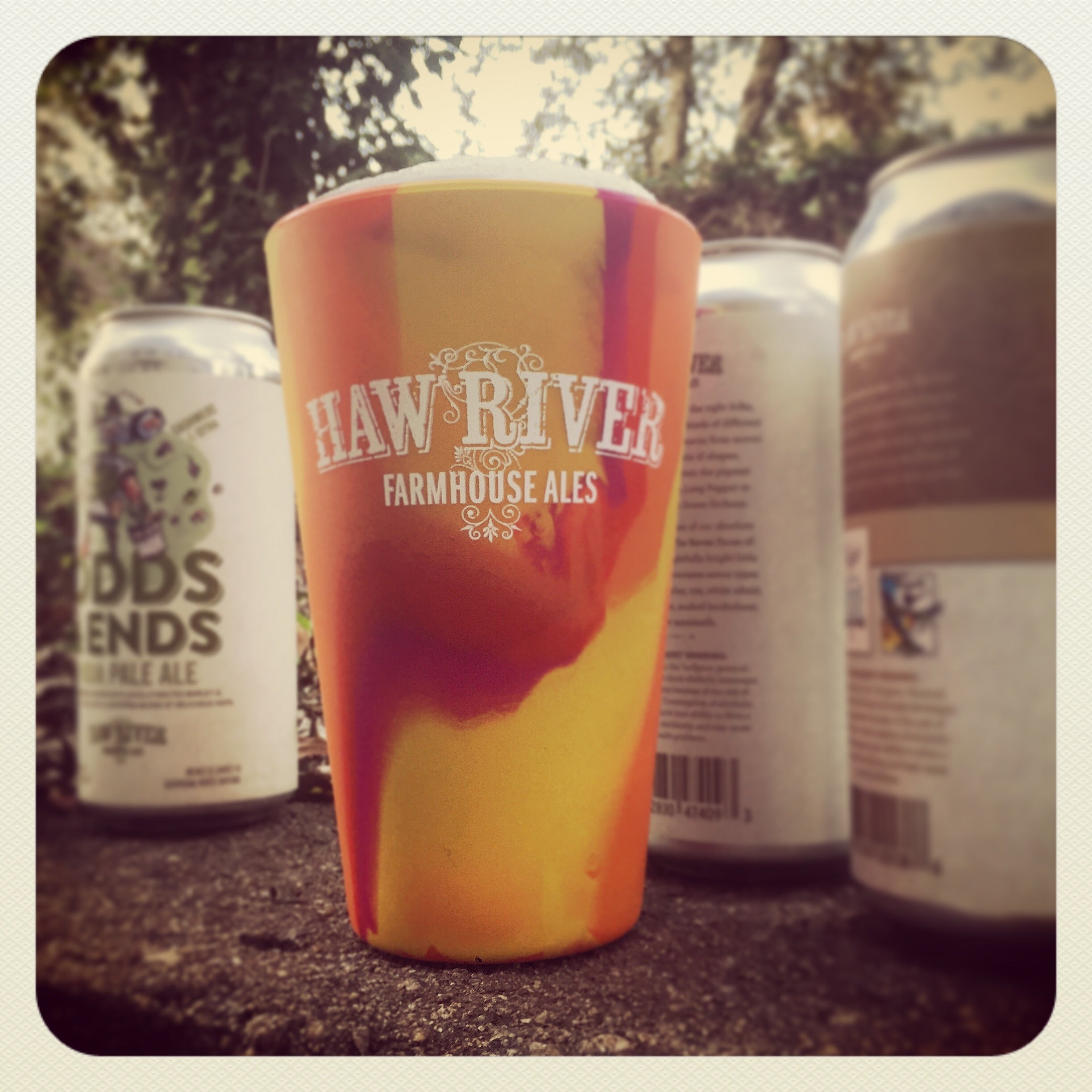 Haw River Farmhouse Ales 16oz SiliPint Silicone Pint "Glass" – Haw River Farmhouse Ales